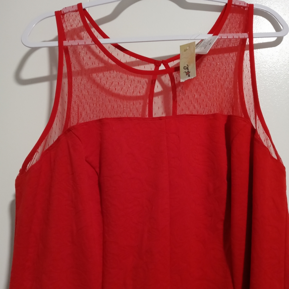 Love squared Red dress size 2X
